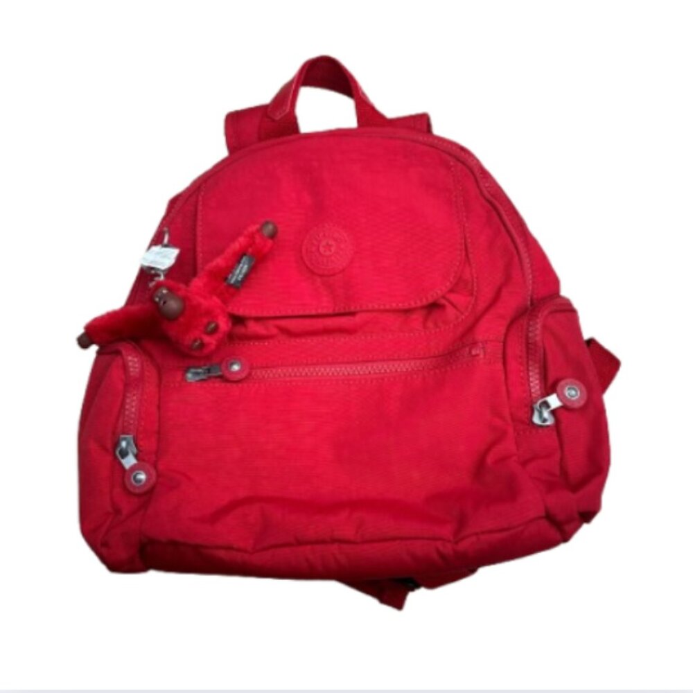 Kipling Red Mini Backpack